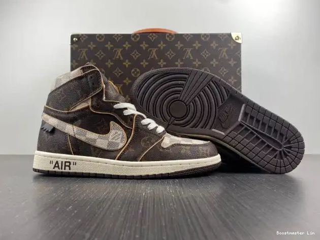 Bmlin LV OFF-WHITE x Air Jordan 1 0521